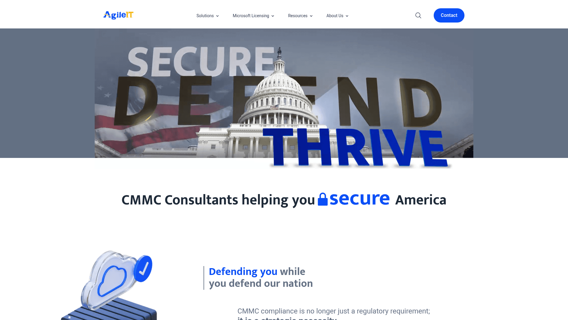 AgileIT website screenshot