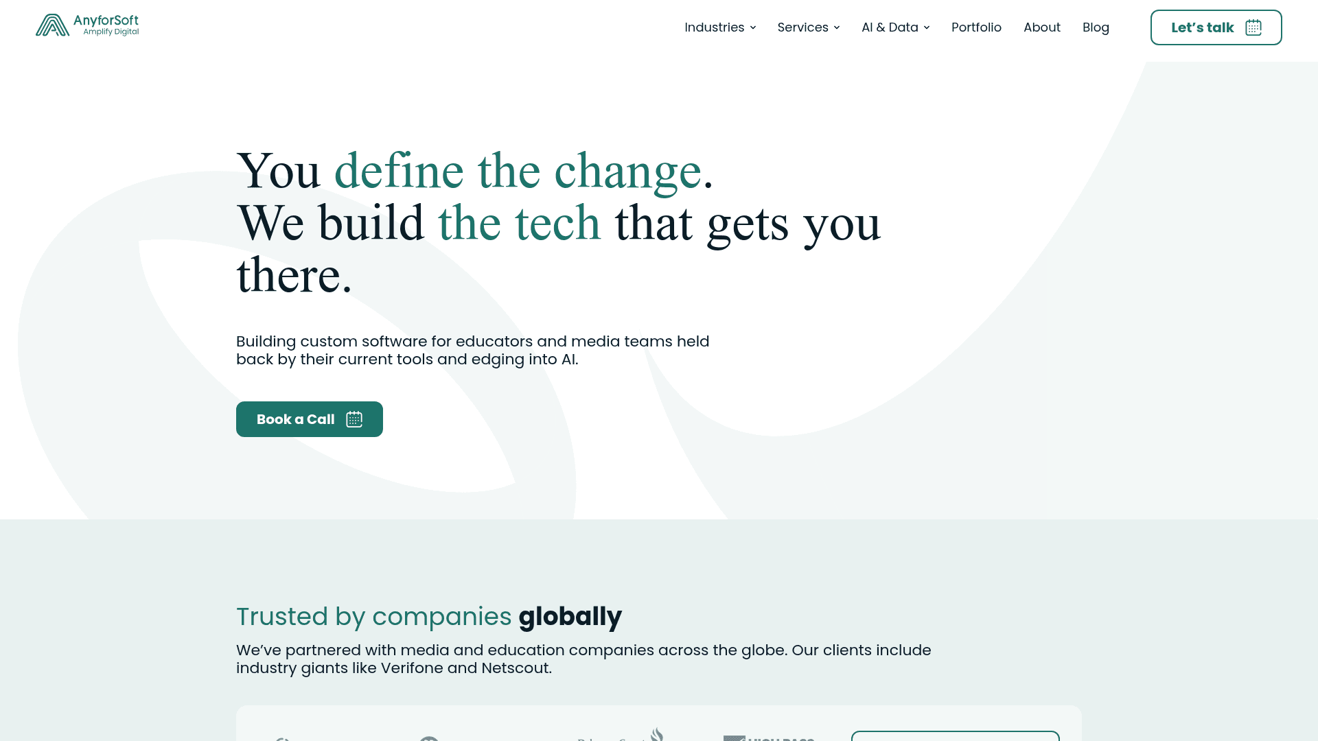 AnyforSoft website screenshot