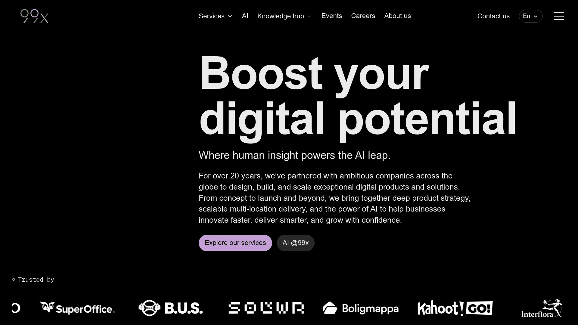 Cleverti website screenshot