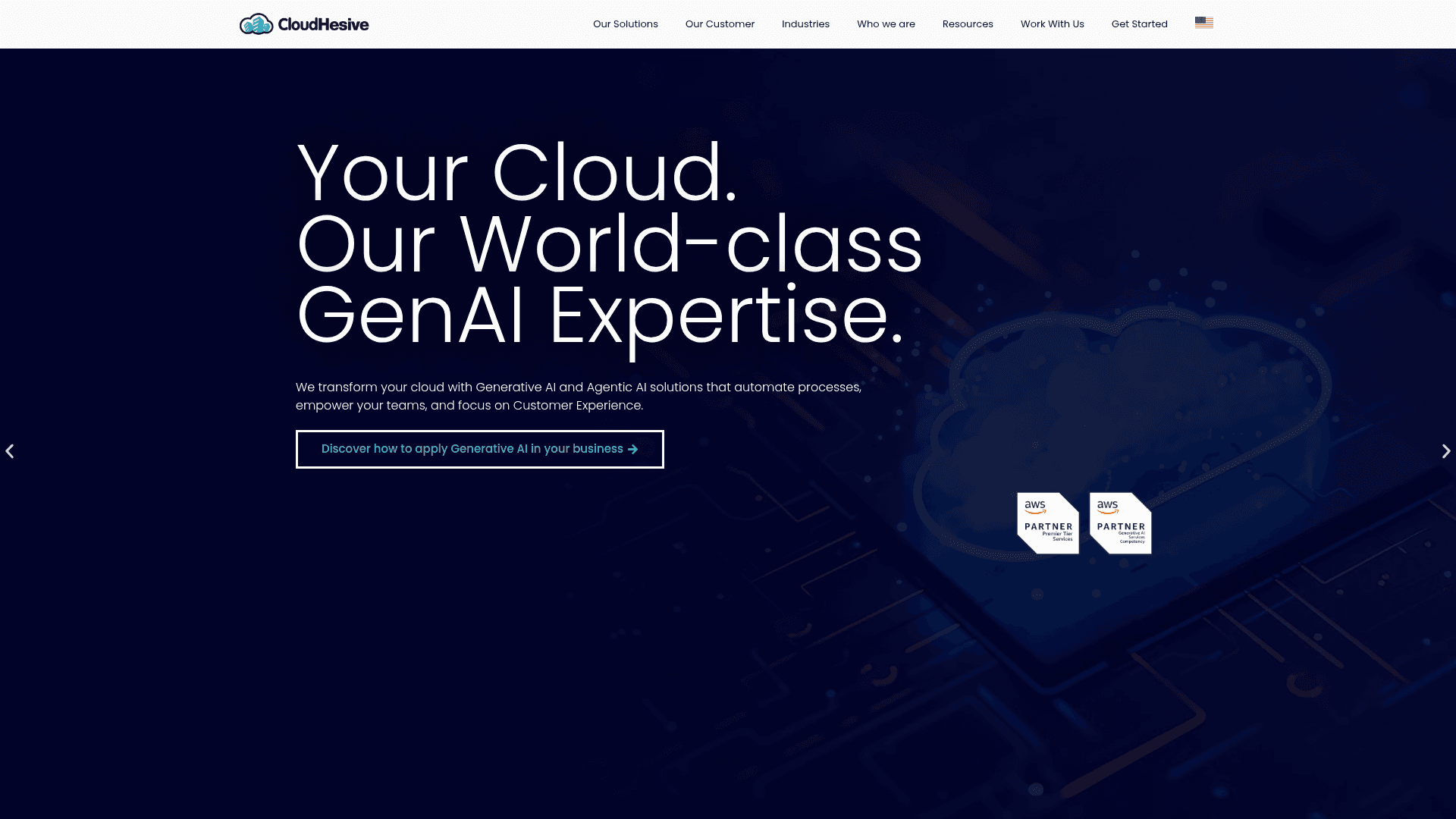 CloudHesive website screenshot