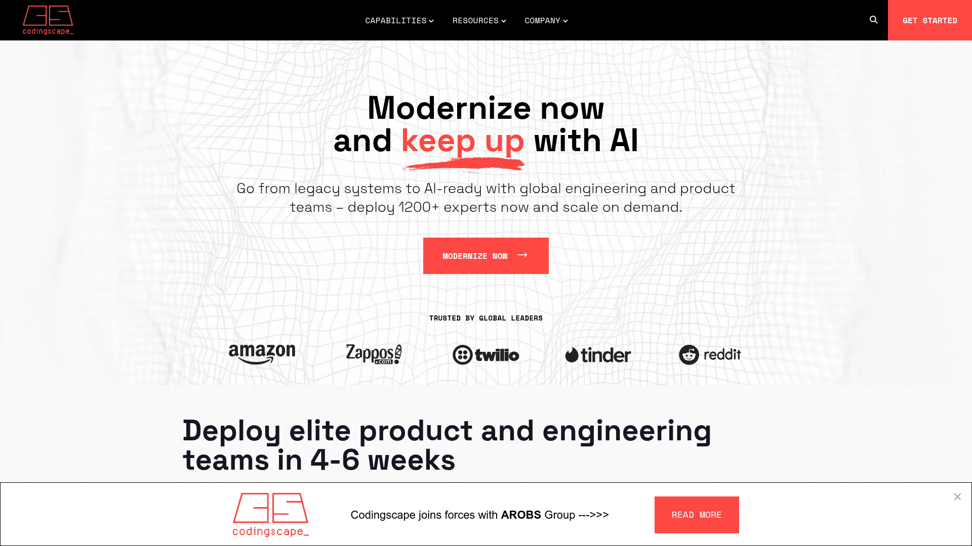 Codingscape website screenshot