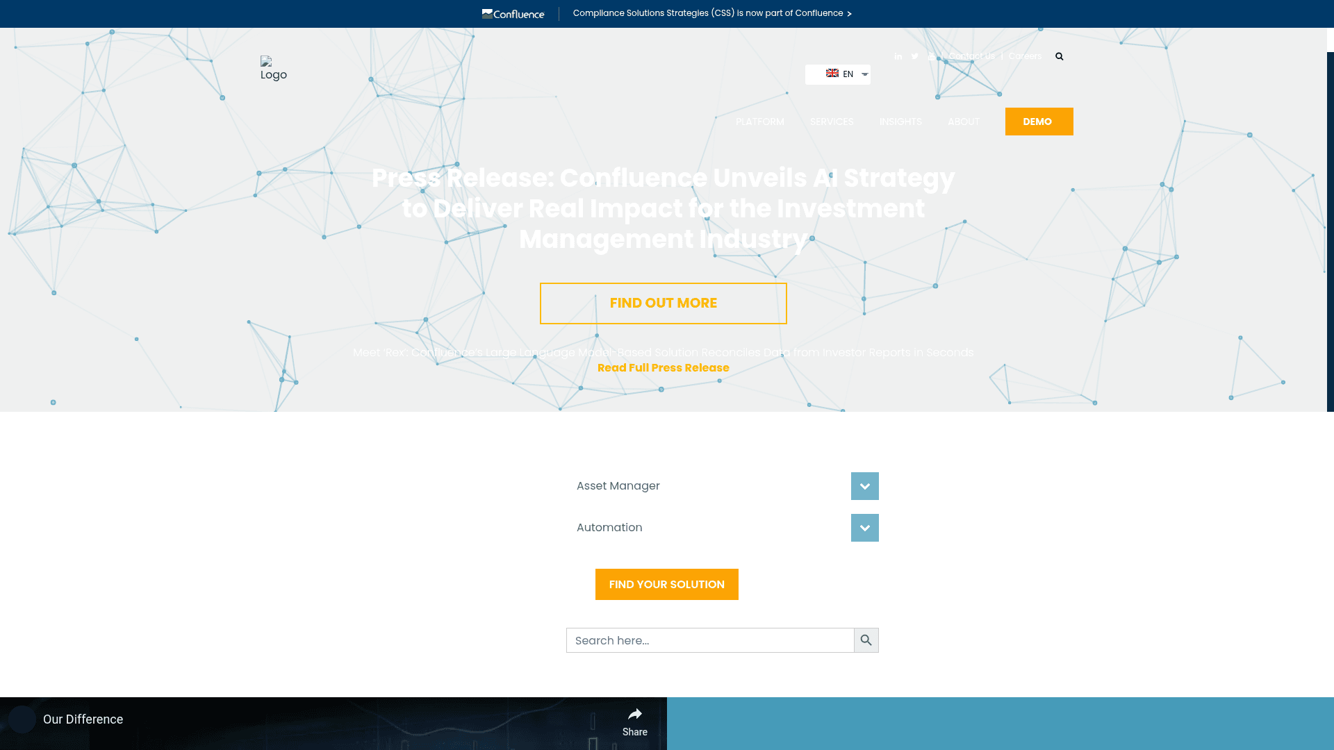 Compliance Solutions Strategies (CSS) website screenshot