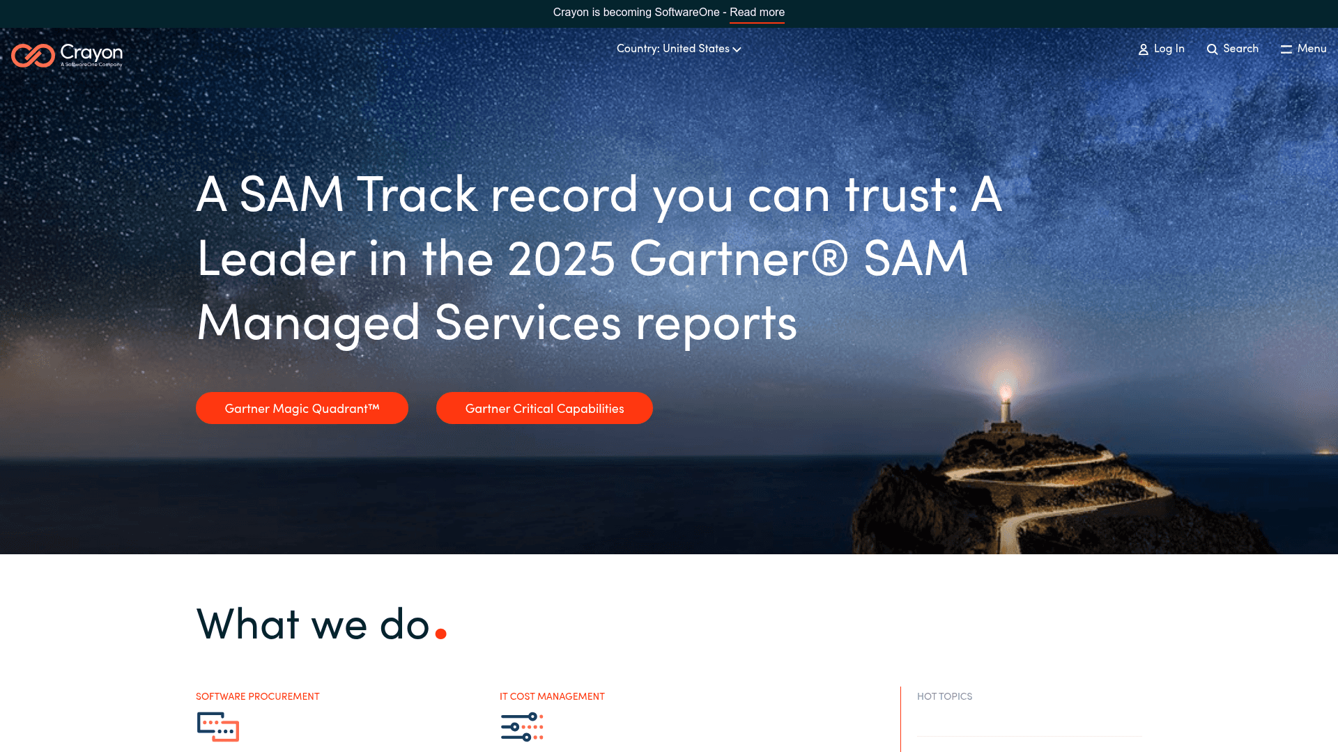 Crayon website screenshot