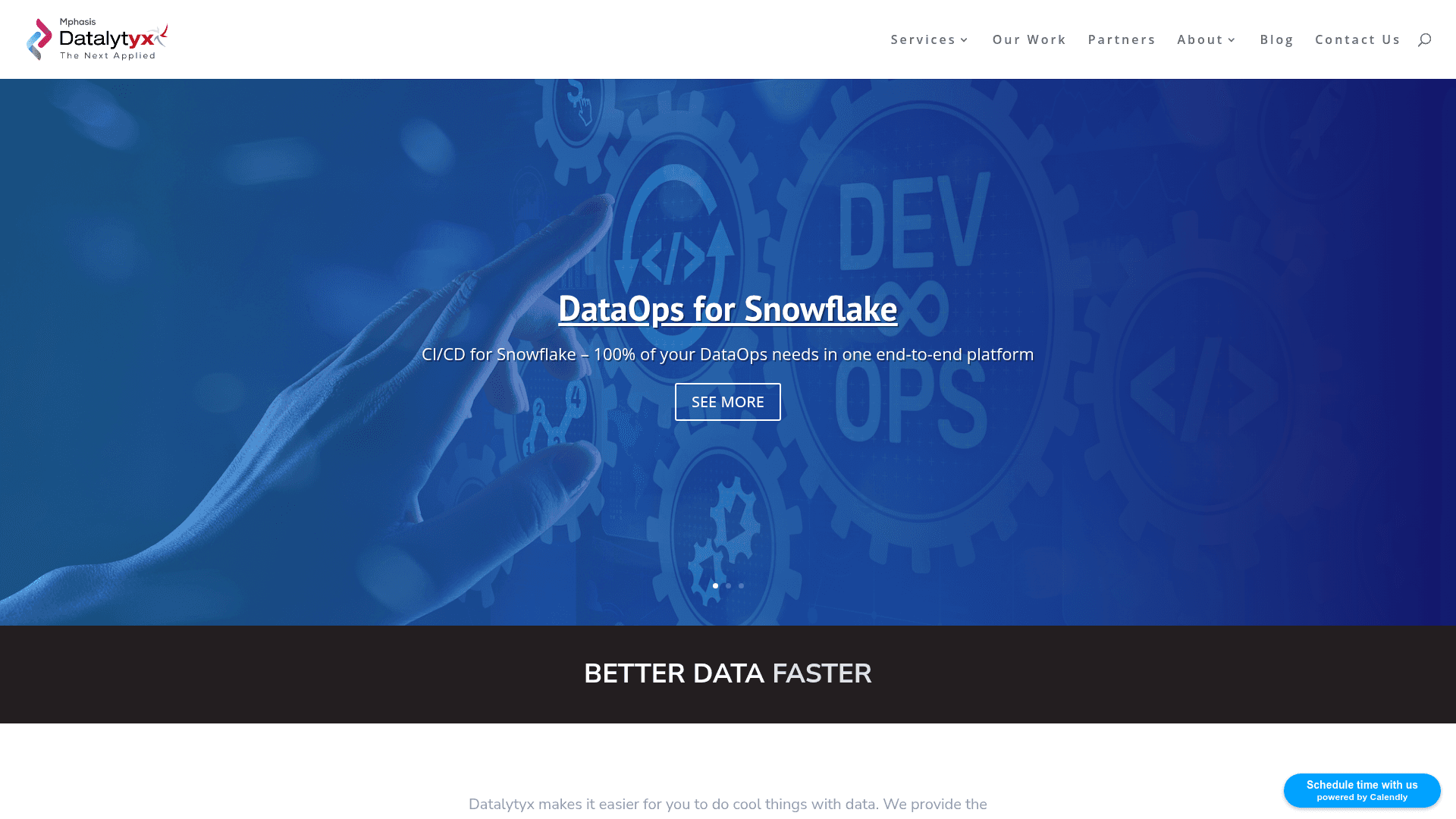 Datalytyx website screenshot