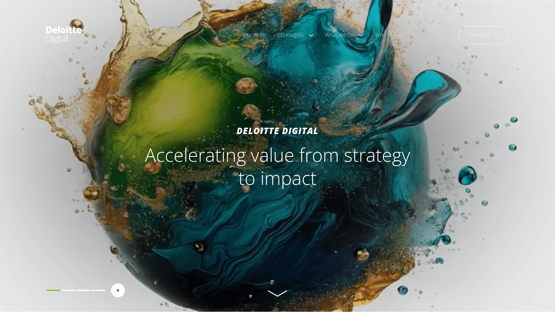 Deloitte Digital website screenshot