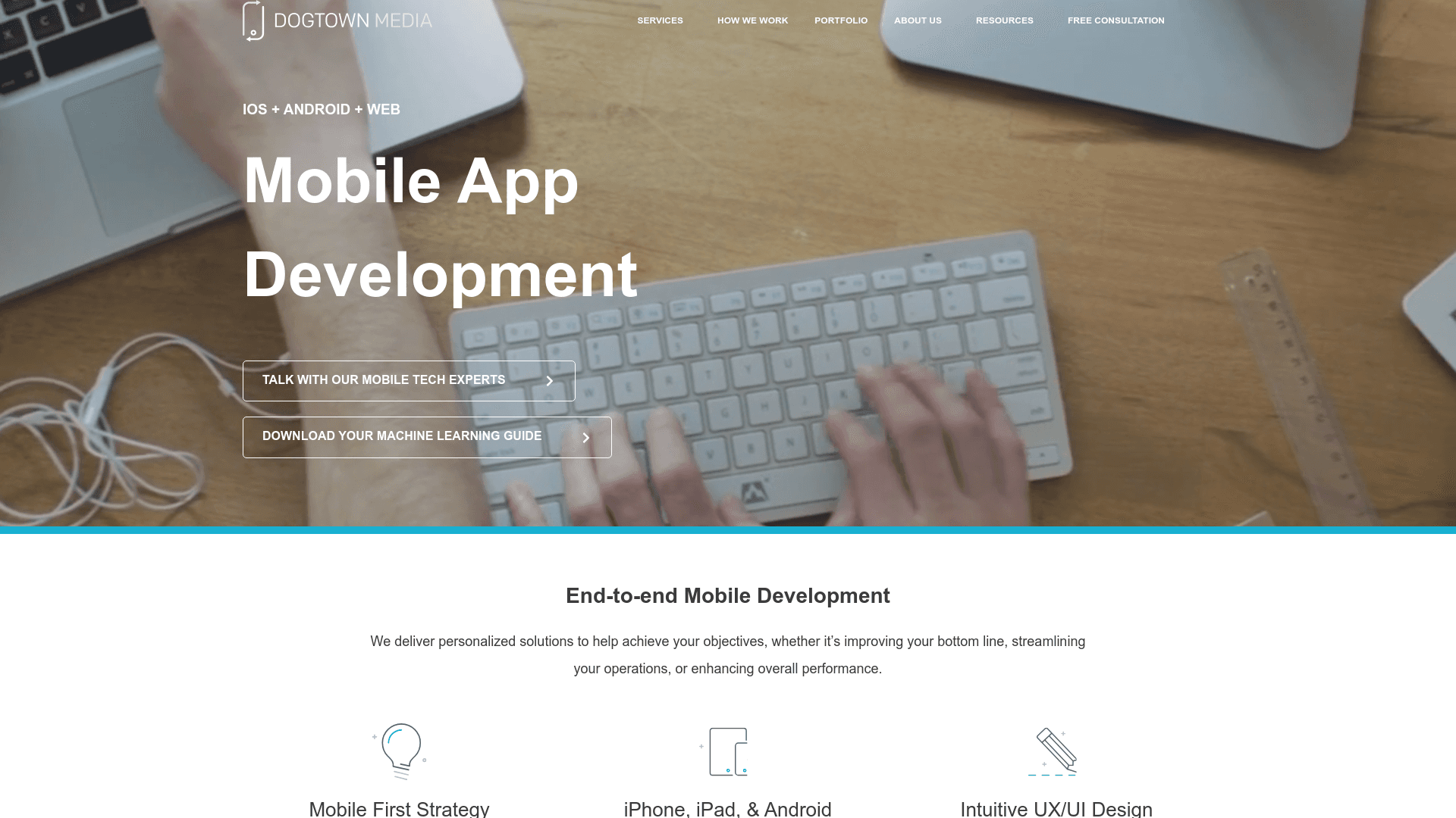 Dogtown Media website screenshot