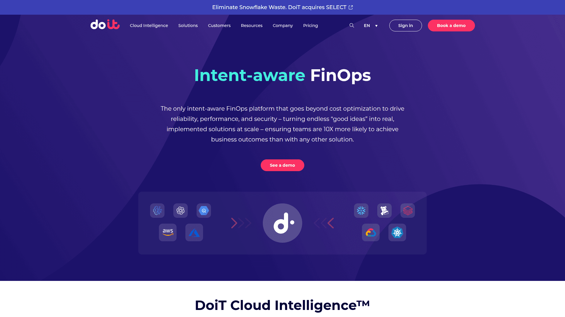DoiT International website screenshot