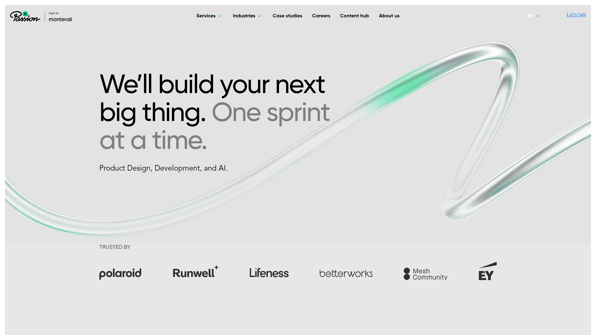 Elpassion website screenshot