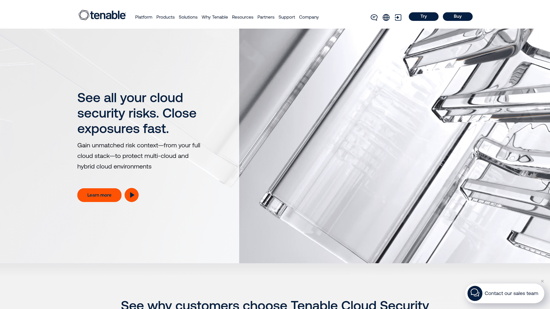 Ermetic website screenshot