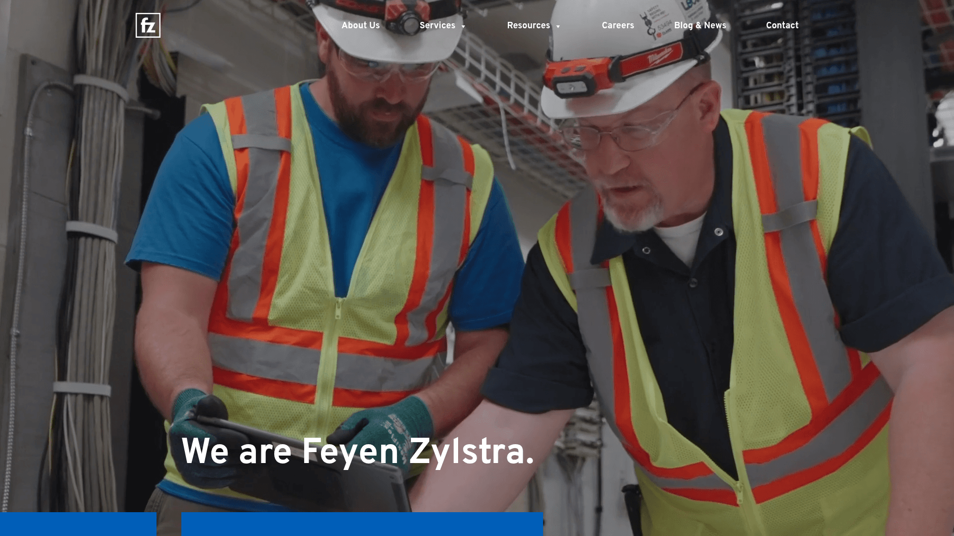 Feyen-Zylstra website screenshot