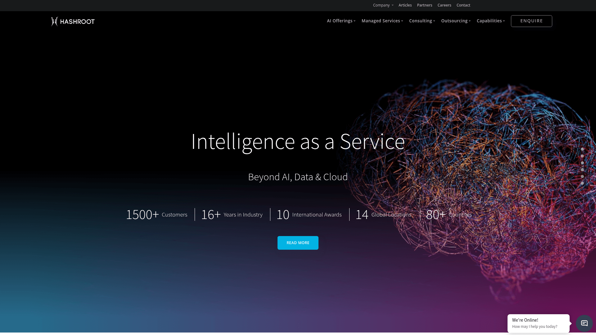 HashRoot website screenshot