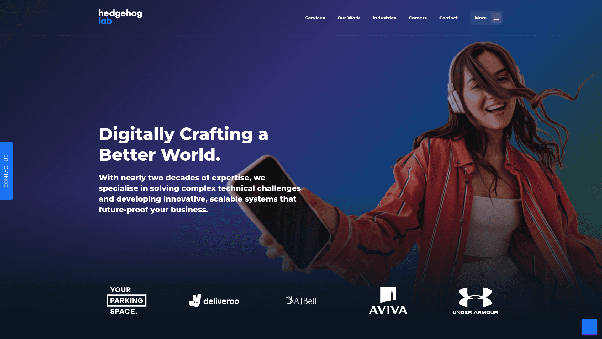 Hedgehog Lab website screenshot