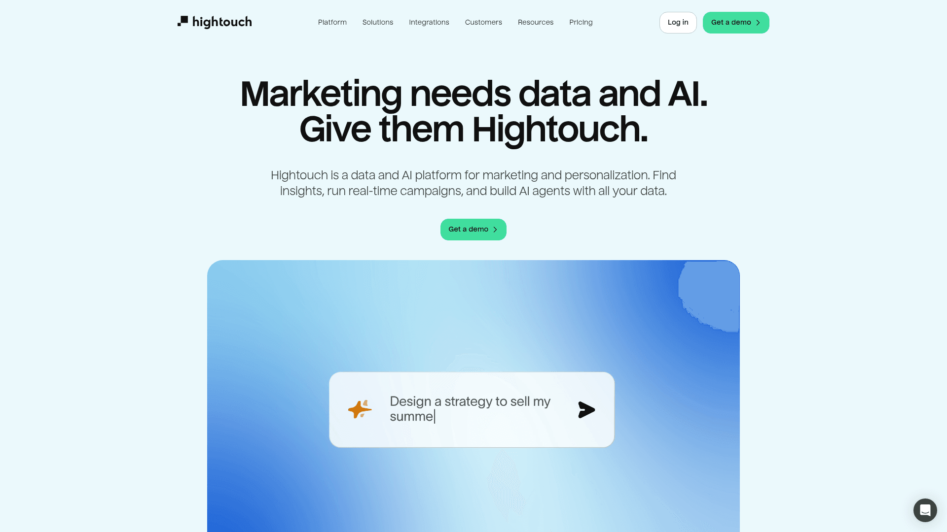Hightouch website screenshot