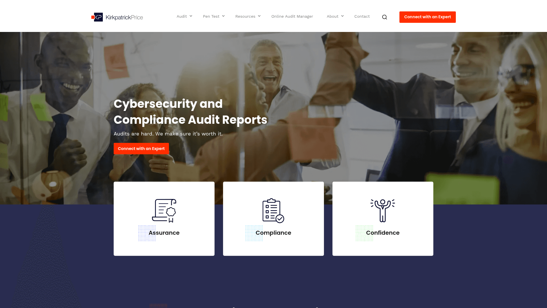 Kirkpatrick Price website screenshot