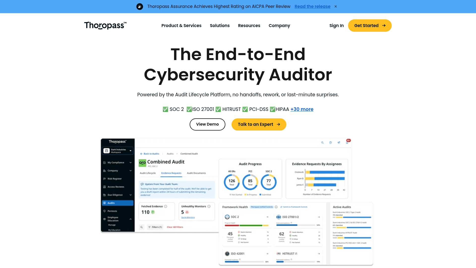 Laika website screenshot