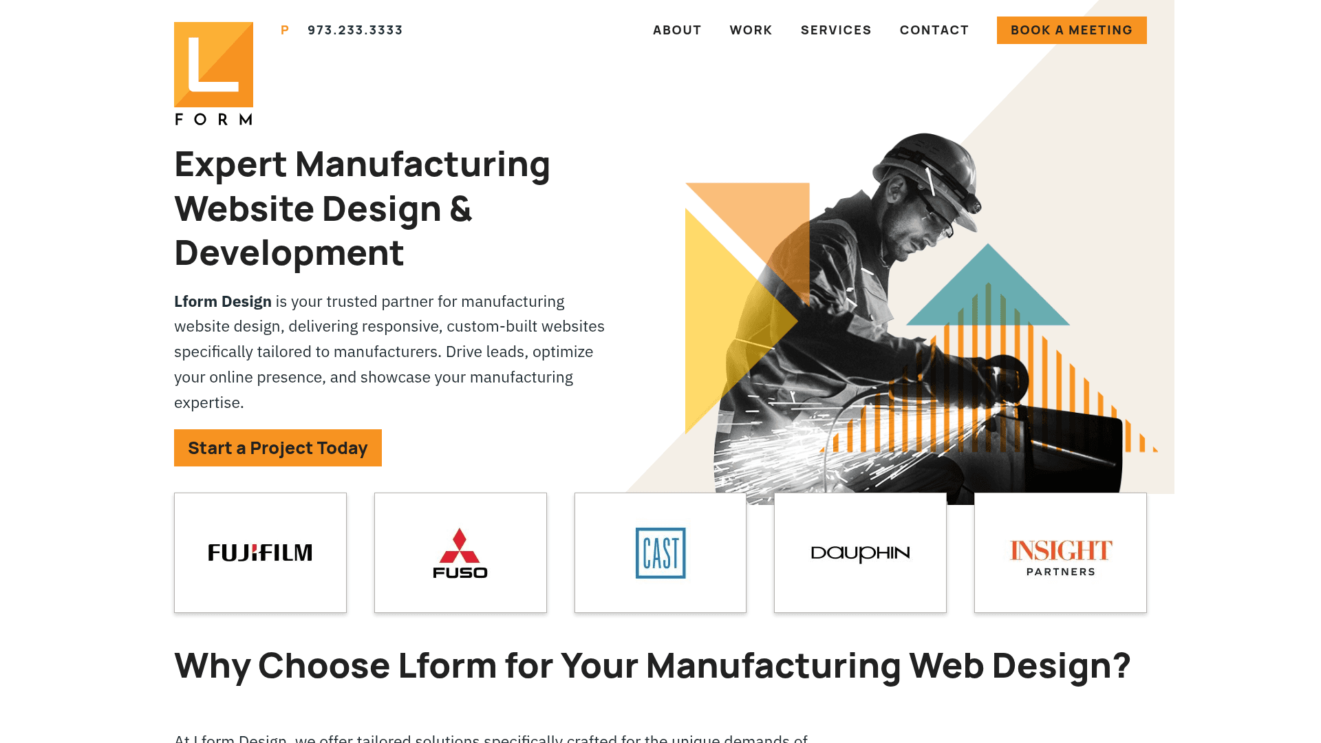 Lform Design website screenshot