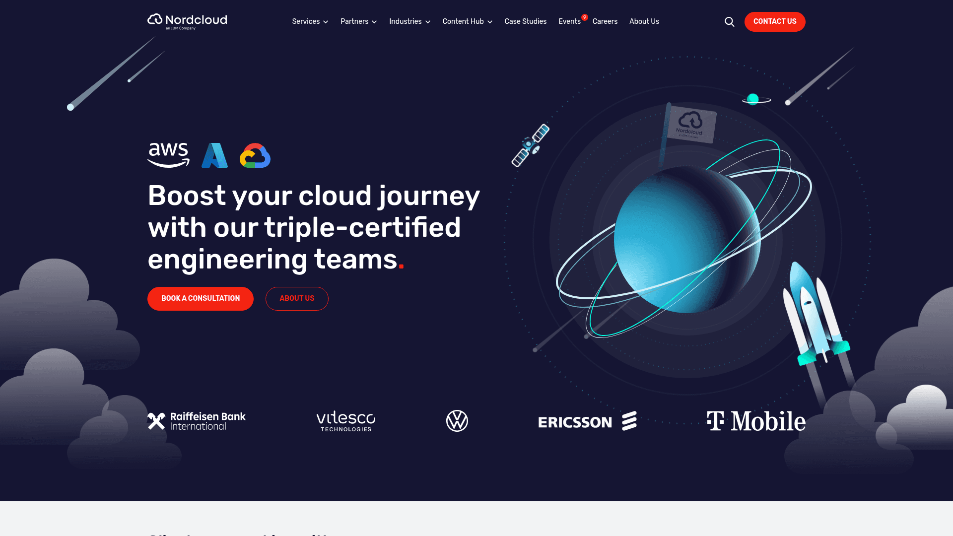 Nordcloud website screenshot