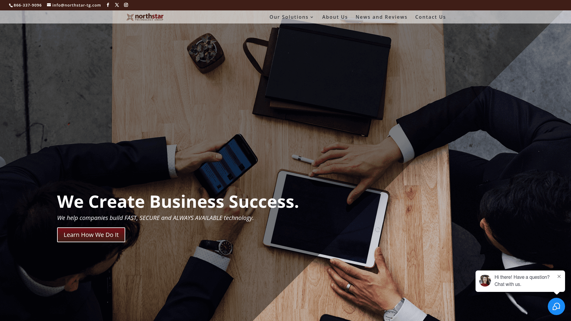 NorthStar Technology Group website screenshot
