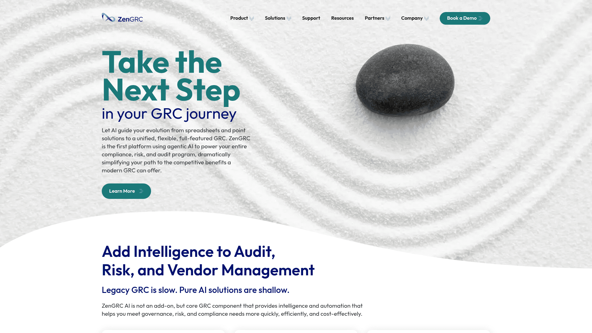 Reciprocity (now ZenGRC) website screenshot