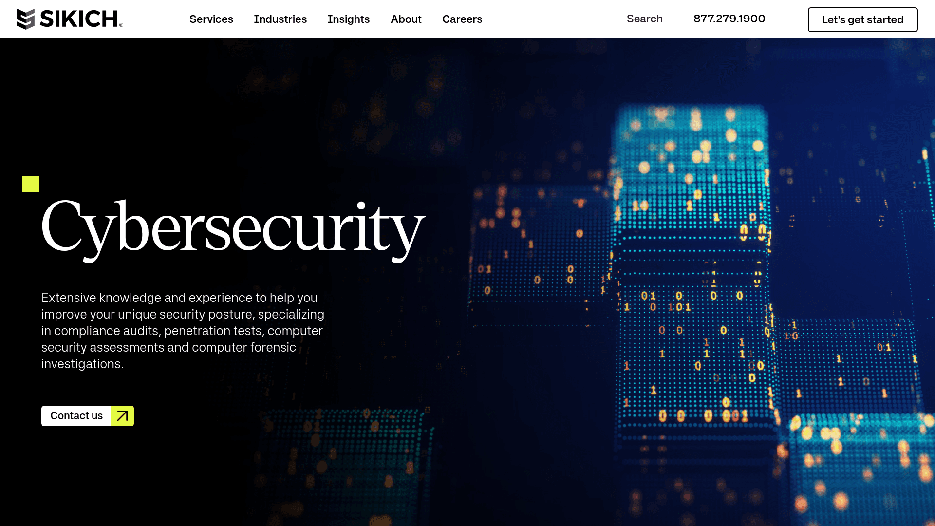 Sikich website screenshot