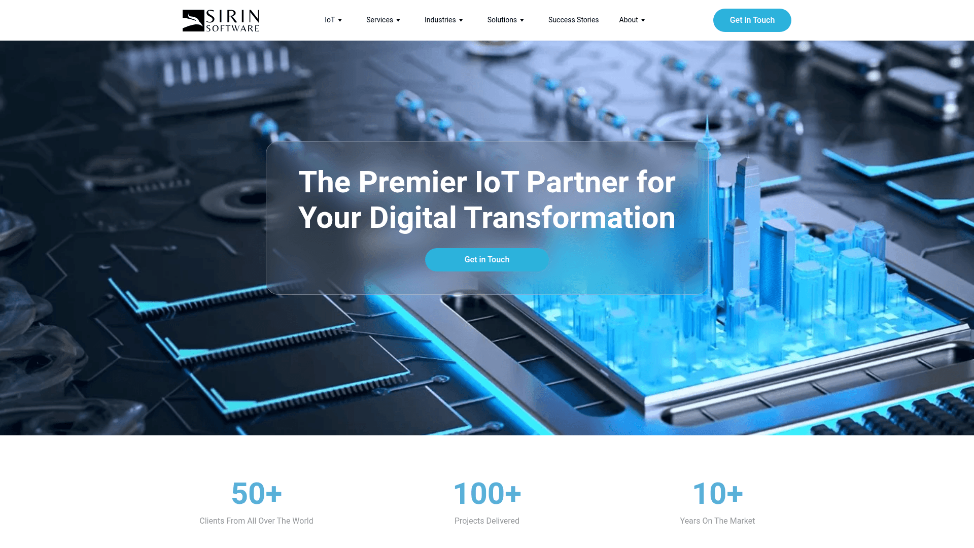 Sirin Software website screenshot