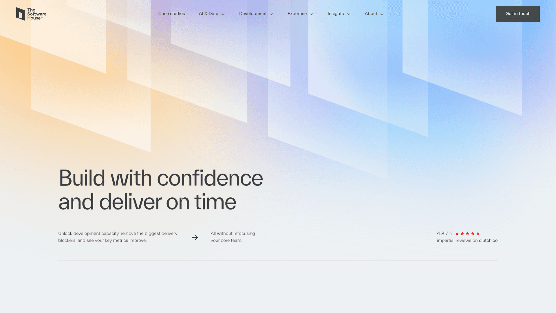 Software House website screenshot