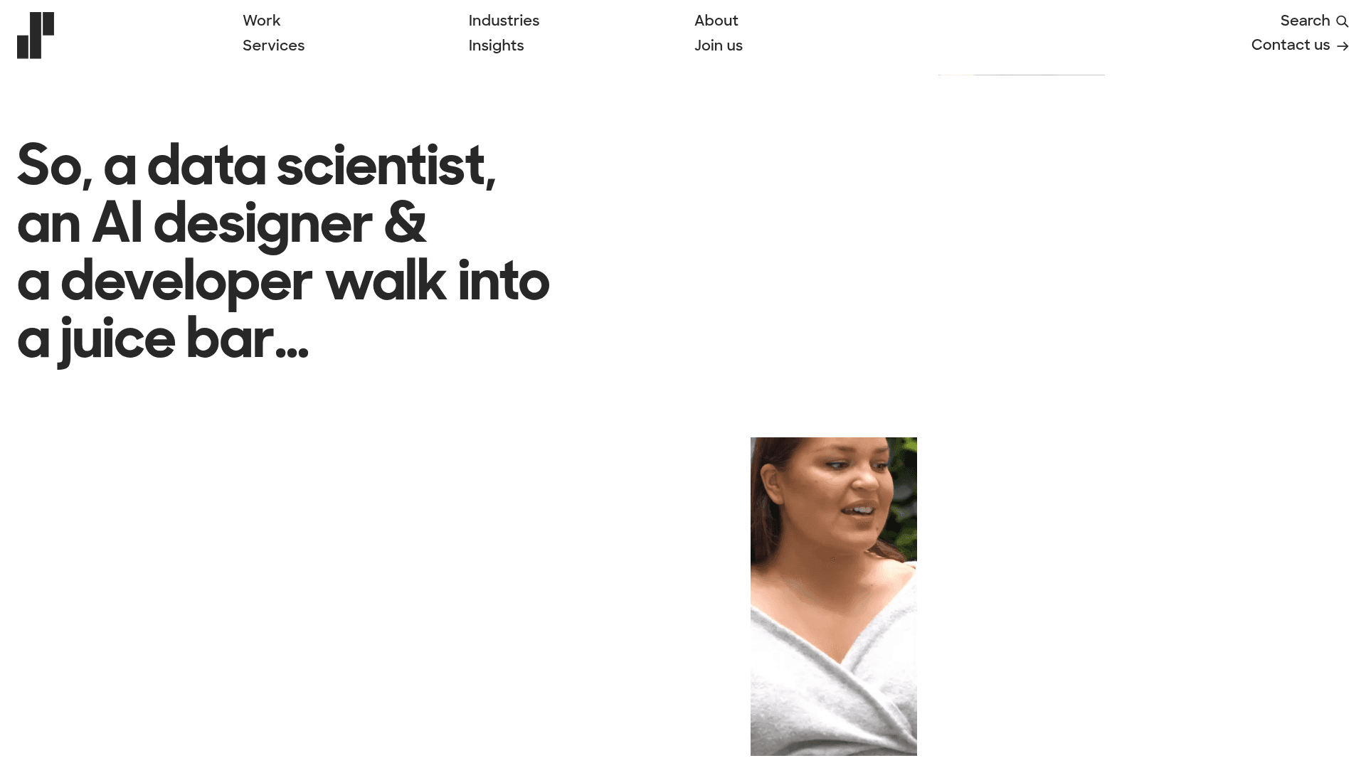 Solita website screenshot