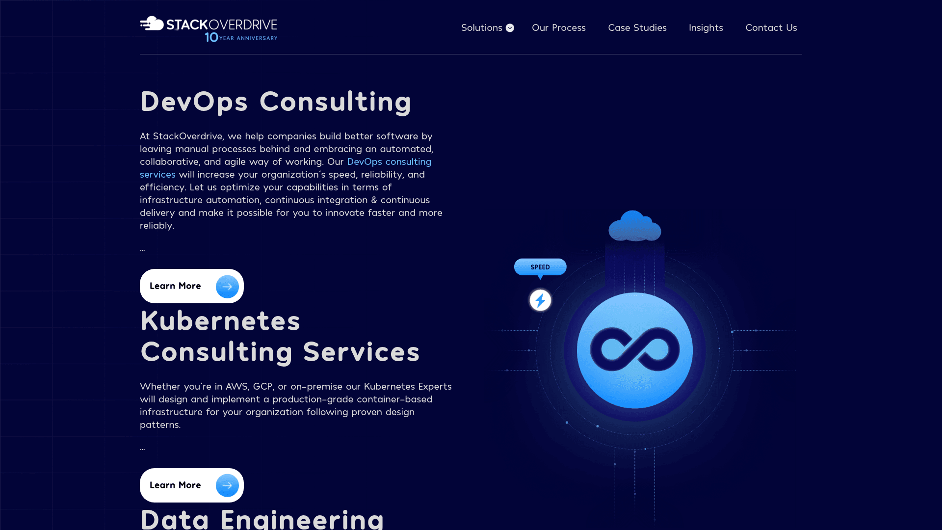 Stackoverdrive website screenshot