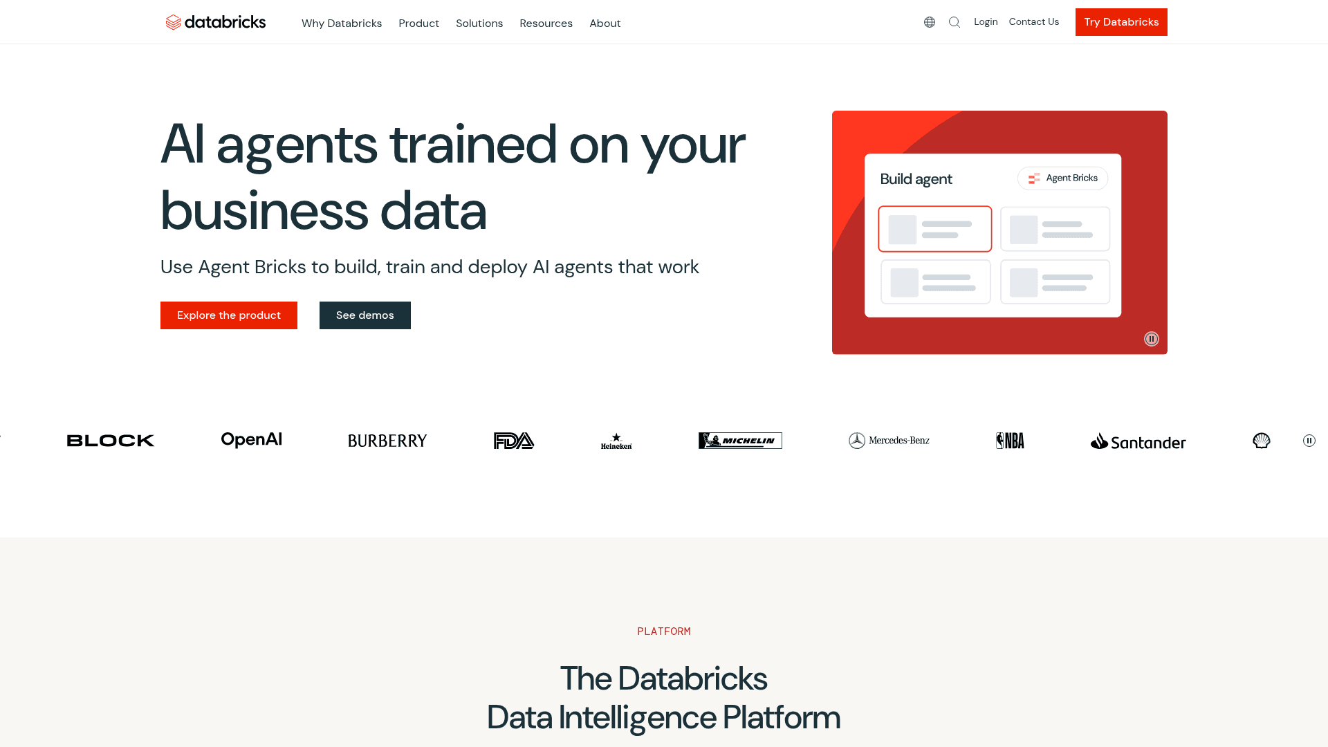 Tecton website screenshot