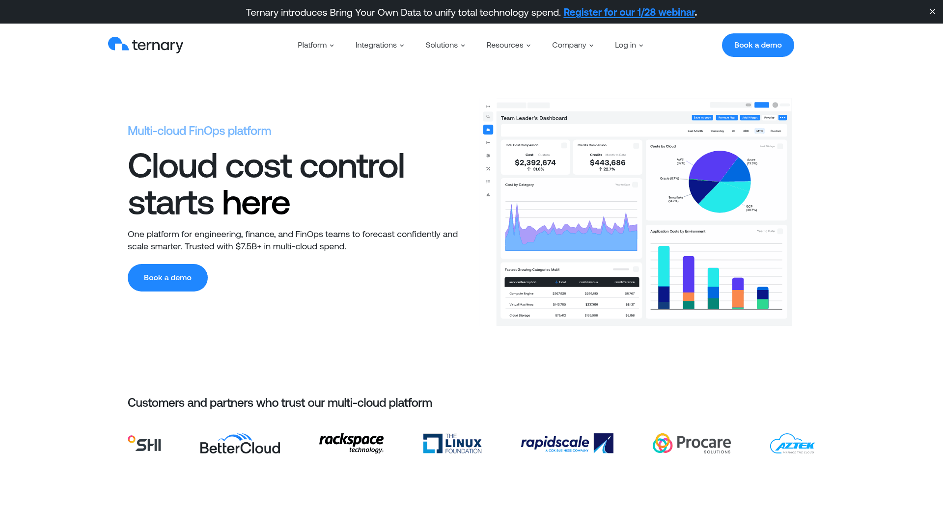 Ternary website screenshot