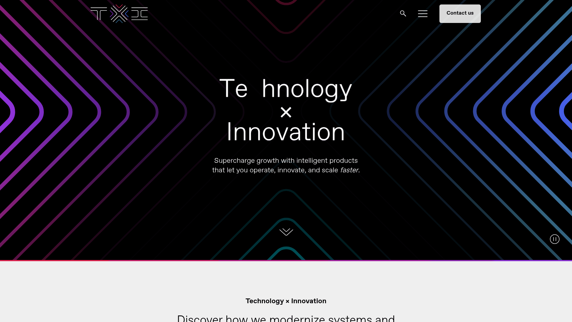 TXI website screenshot