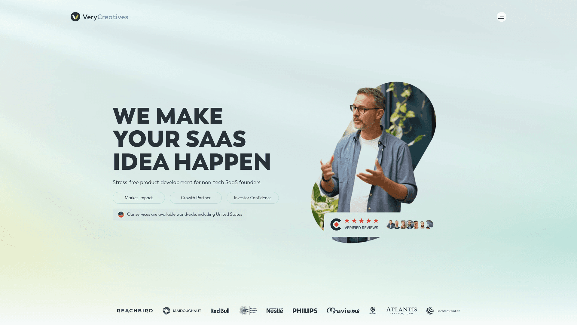 VeryCreatives website screenshot