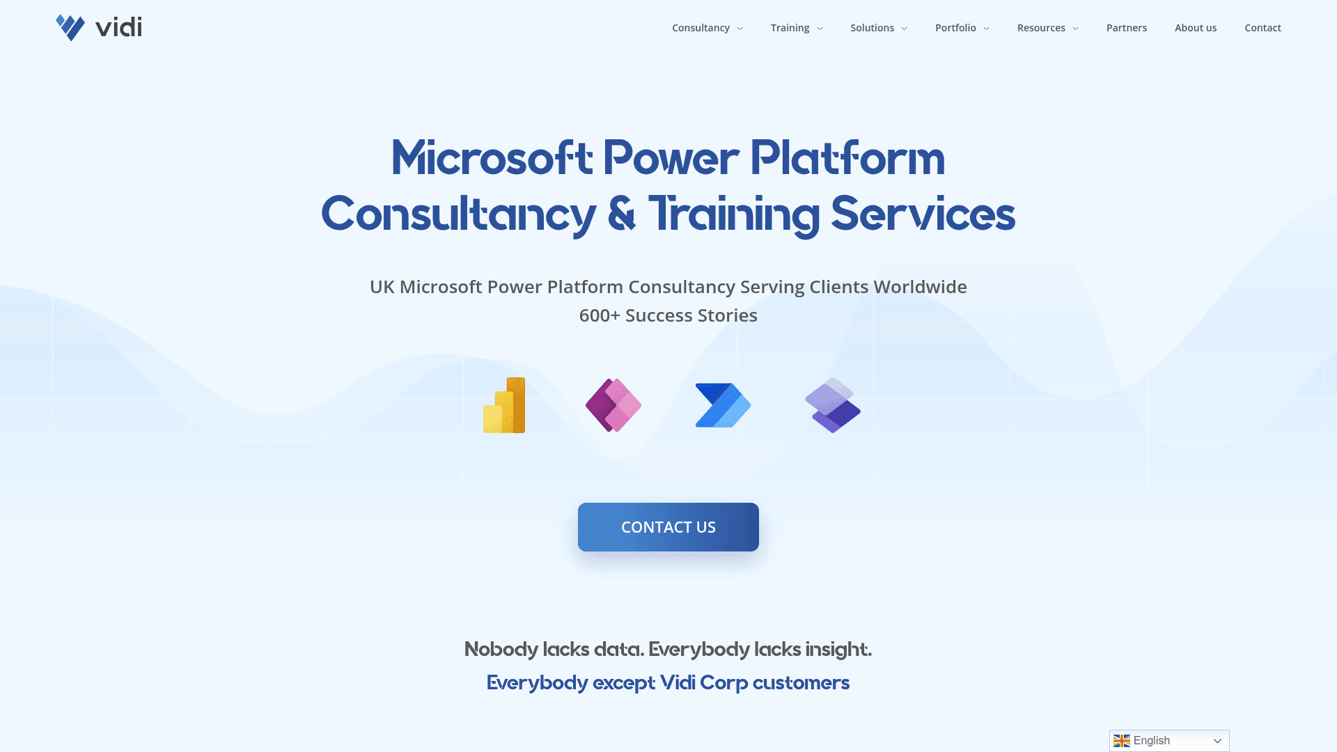 Vidi Corp website screenshot