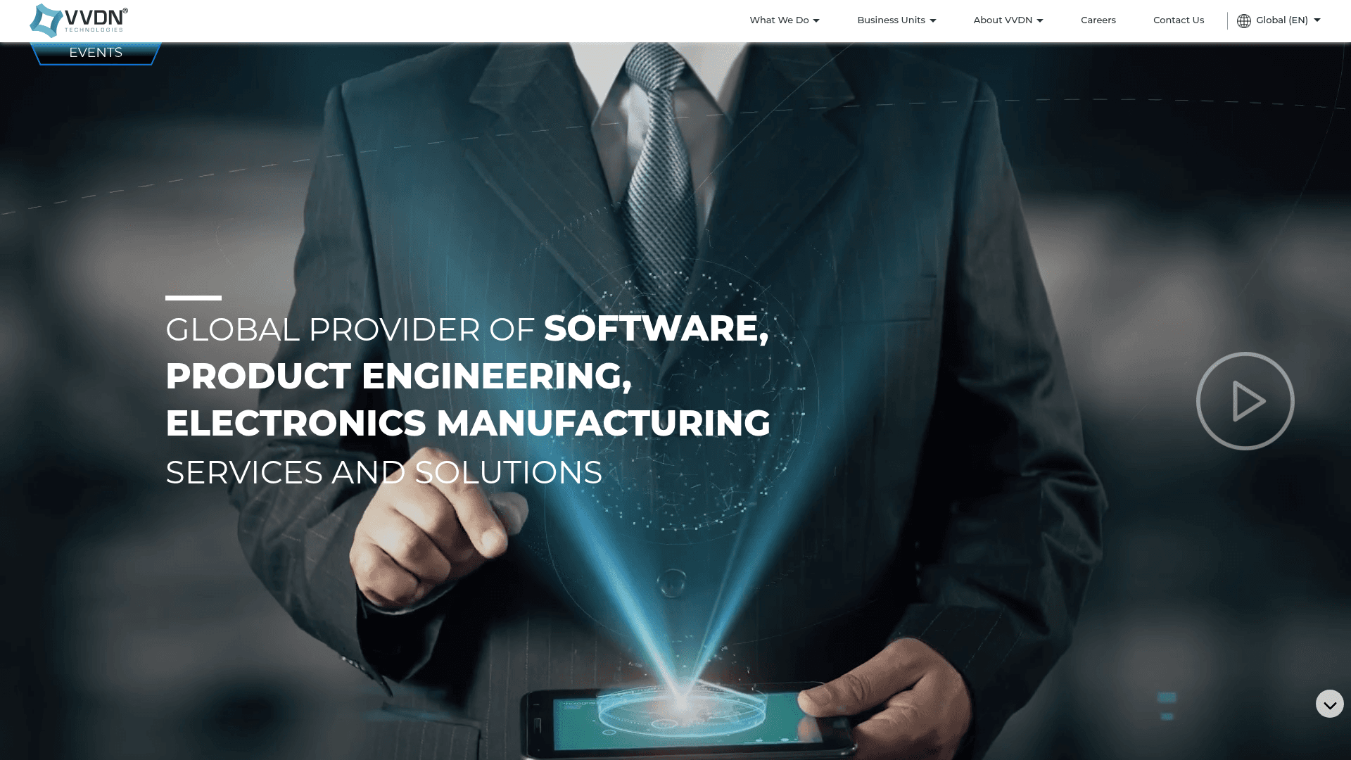 VVDN Technologies website screenshot