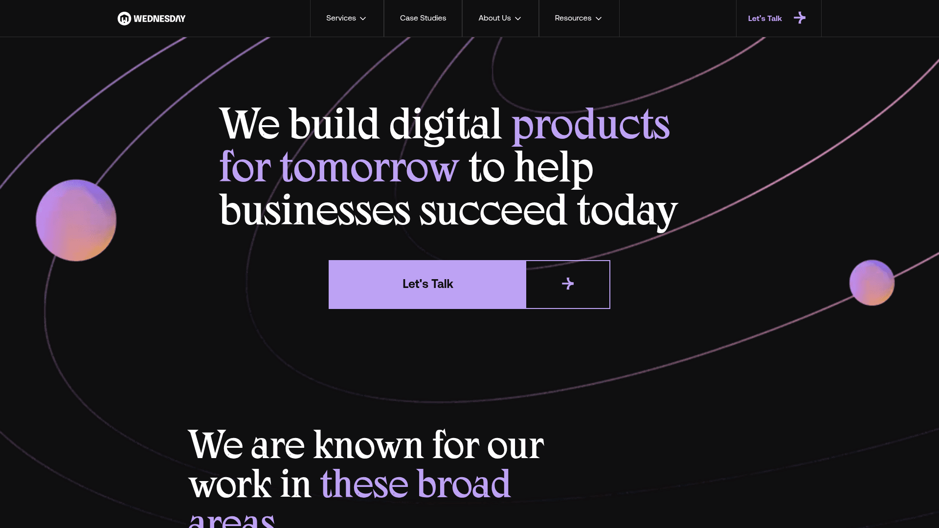 Wednesday Solutions website screenshot
