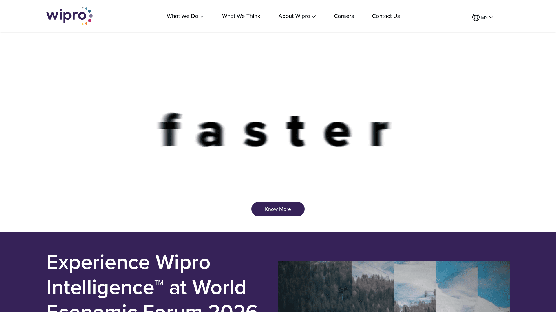 Wipro website screenshot