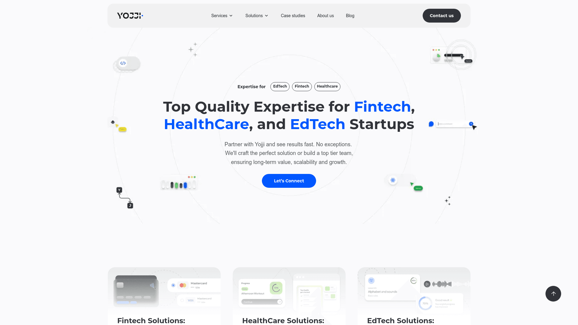 Yojji website screenshot